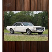 Металлическая табличка Mustang GT Convertible 463